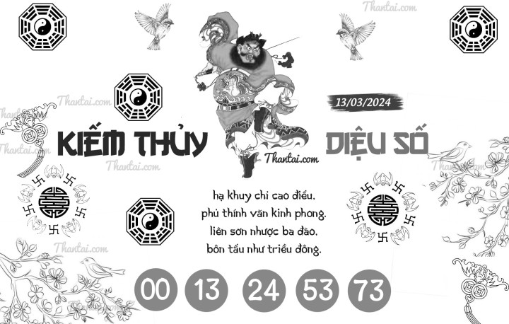 KIẾM THỦY DIỆU SỐ 27/02/2024