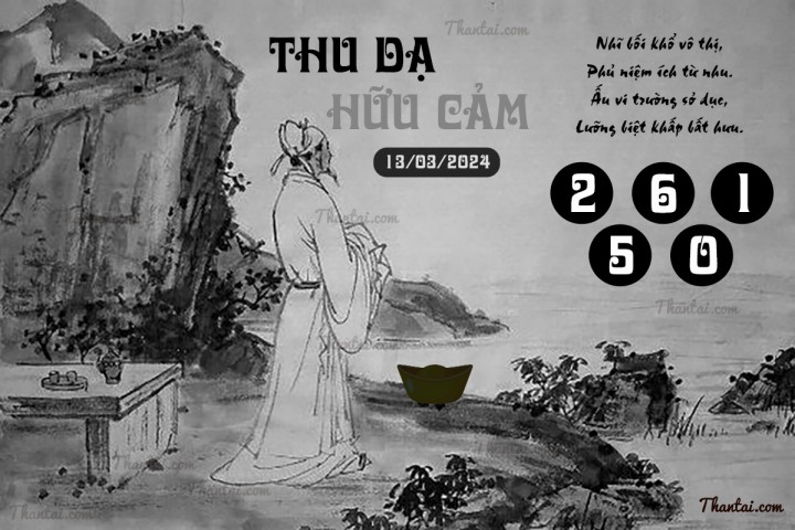 THU DẠ HỮU CẢM 27/02/2024