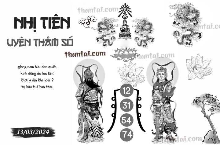 NHỊ TIÊN UYÊN THÂM SỐ 27/02/2024