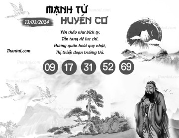 MẠNH TỬ HUYỀN CƠ 13/03/2024