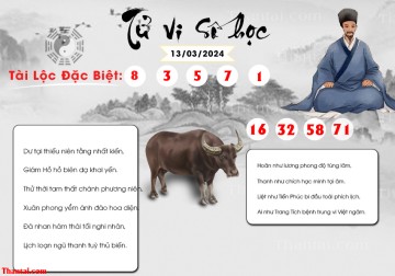 TỬ VI SỐ HỌC 14/03/2024