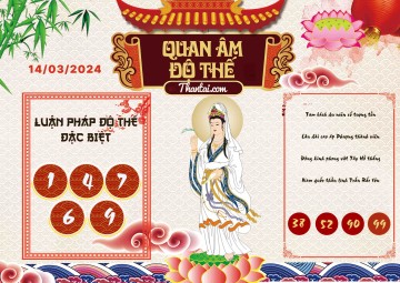 Quan Âm Độ Thế 14/03/2024