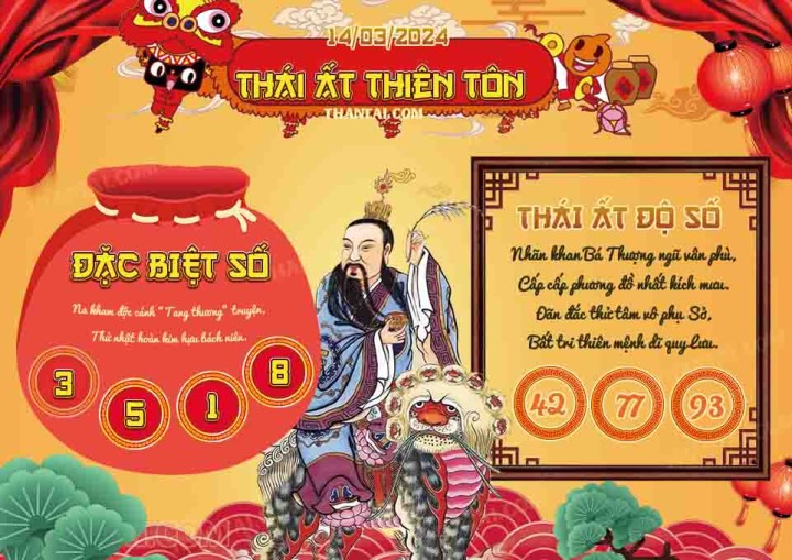 Thái Ất Thiên Tôn 28/02/2024