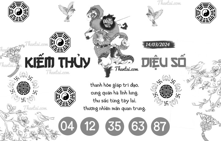 KIẾM THỦY DIỆU SỐ 28/02/2024