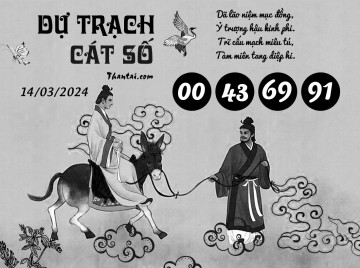 DỰ TRẠCH CÁT SỐ 14/03/2024