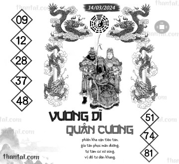 Vương Dĩ Quân Cương 14/03/2024