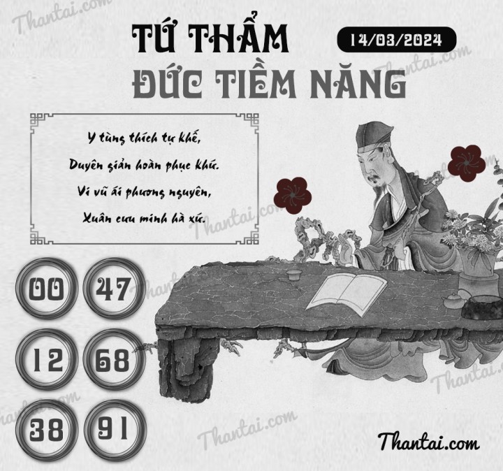 TỨ THẨM ĐỨC TIỀM NĂNG 28/02/2024