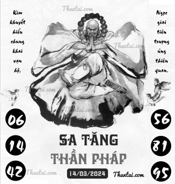 SA TĂNG THẦN PHÁP 14/03/2024