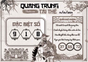 QUANG TRUNG TÁI THẾ 14/03/2024