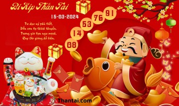 Bí Kíp Thần Tài 15/03/2024