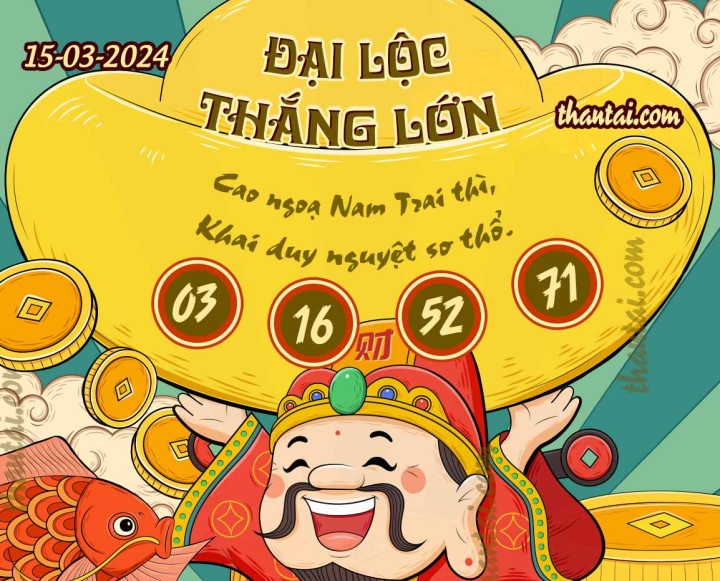 ĐẠI LỘC THẮNG LỚN 29/02/2024