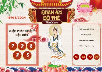 Quan Âm Độ Thế 15/03/2024