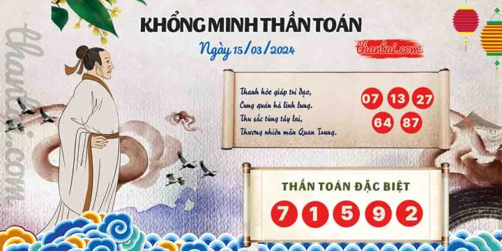 Khổng Minh Thần Toán 29/02/2024