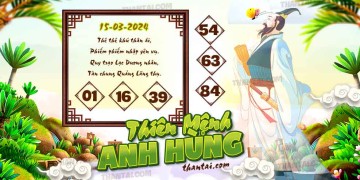 THIÊN MỆNH ANH HÙNG 15/03/2024