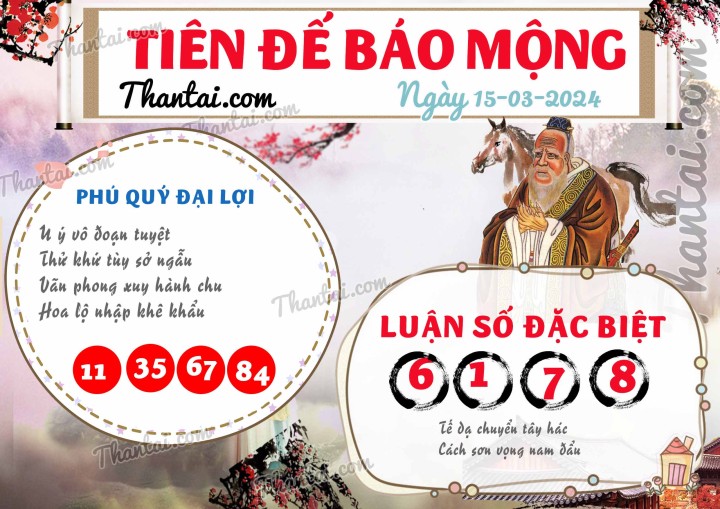 Tiên Đế Báo Mộng 29/02/2024