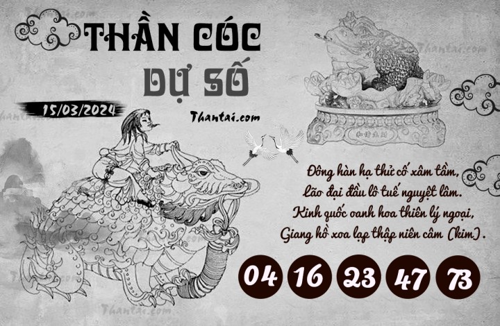 THẦN CÓC DỰ SỐ 29/02/2024