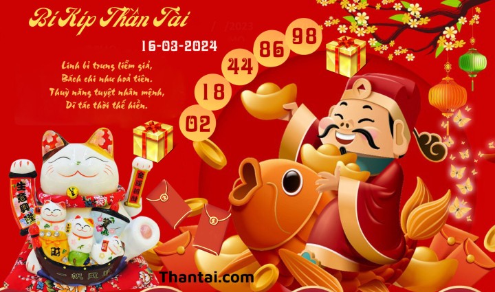 Bí Kíp Thần Tài 01/03/2024