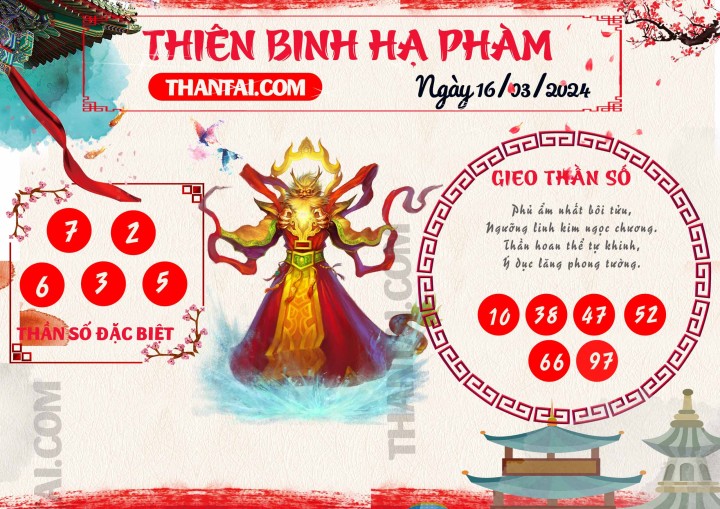 Thiên Binh Hạ Phàm 01/03/2024