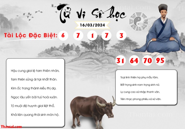 TỬ VI SỐ HỌC 01/03/2024