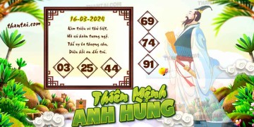 THIÊN MỆNH ANH HÙNG 16/03/2024