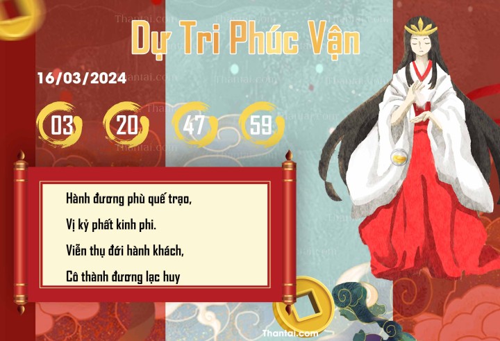 DỰ TRI PHÚC VẬN 01/03/2024