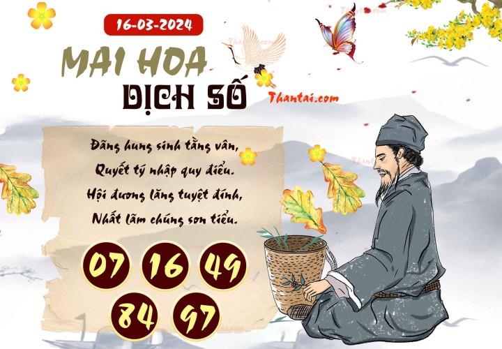 Mai Hoa Dịch Số 01/03/2024