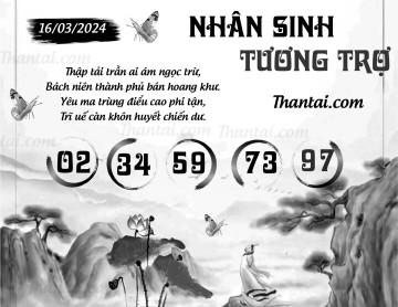 NHÂN SINH TƯƠNG TRỢ 16/03/2024