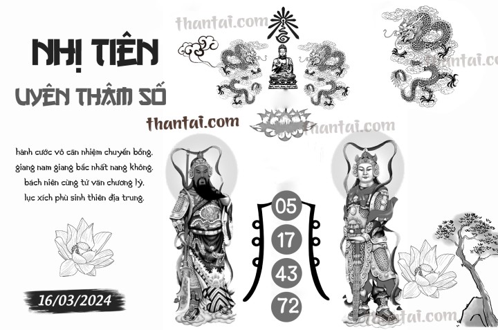 NHỊ TIÊN UYÊN THÂM SỐ 01/03/2024