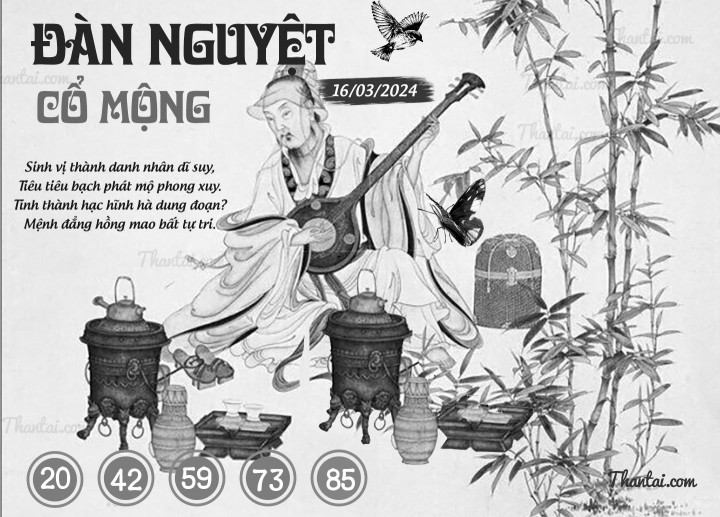ĐÀN NGUYỆT CỔ MỘNG 01/03/2024