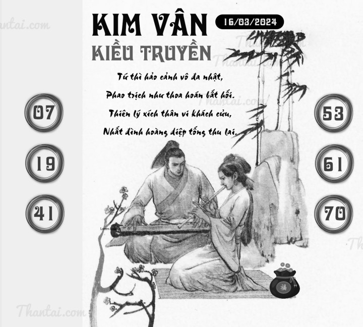KIM VÂN KIỀU TRUYỀN 01/03/2024