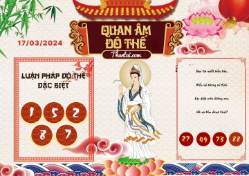 Quan Âm Độ Thế 17/03/2024