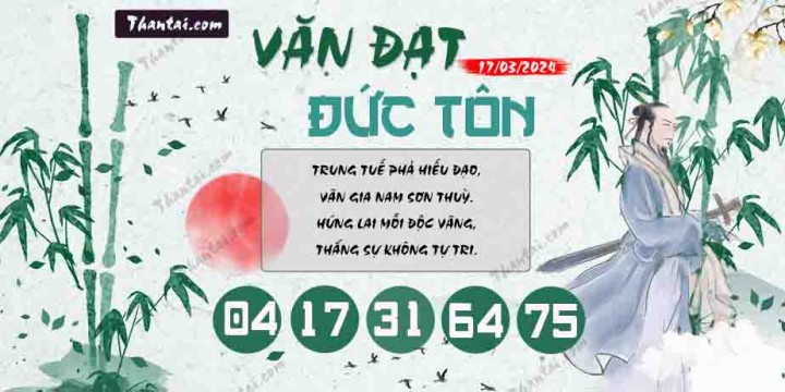 Văn Đạt Đức Tôn 02/03/2024