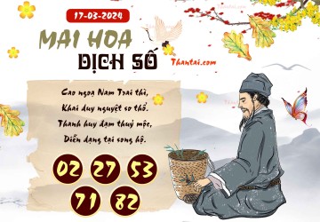 Mai Hoa Dịch Số 17/03/2024