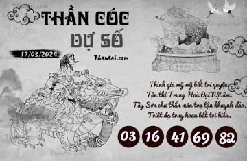 THẦN CÓC DỰ SỐ 17/03/2024