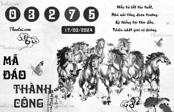 MÃ ĐÁO THÀNH CÔNG 17/03/2024