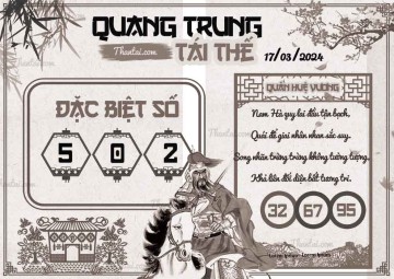 QUANG TRUNG TÁI THẾ 17/03/2024