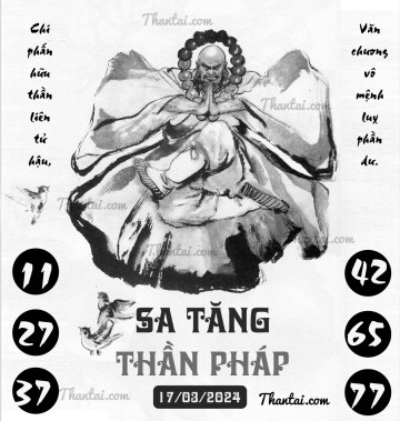 SA TĂNG THẦN PHÁP 17/03/2024