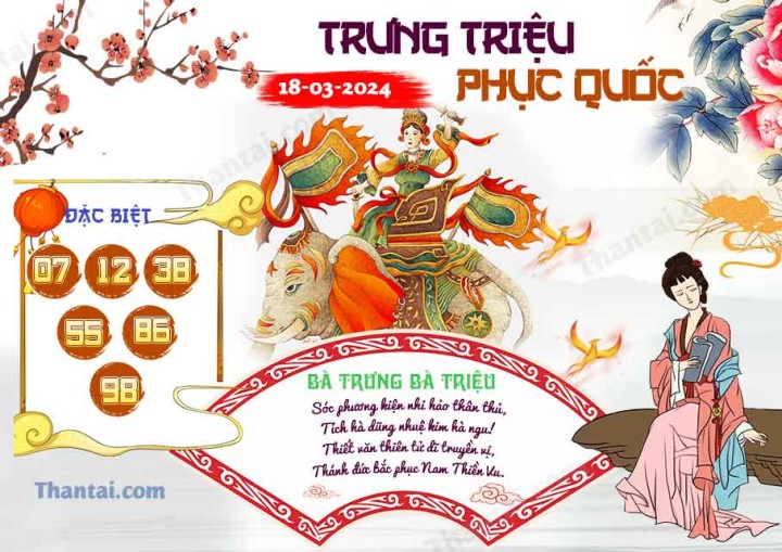 Trưng Triệu Phục Quốc 03/03/2024