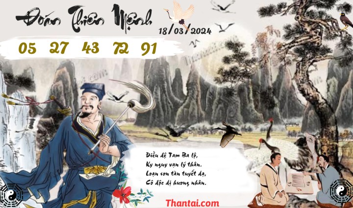 Đoán Thiên Mệnh 03/03/2024