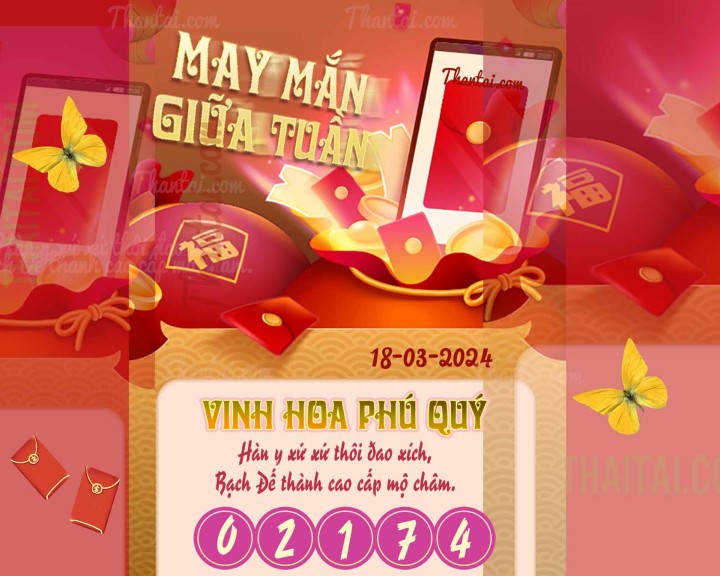 May Mắn Giữa Tuần 03/03/2024