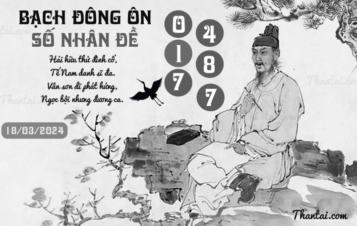 BẠCH ĐÔNG ÔN 03/03/2024