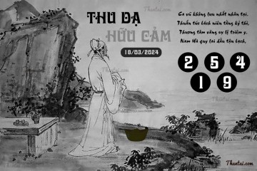 THU DẠ HỮU CẢM 18/03/2024