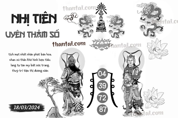 NHỊ TIÊN UYÊN THÂM SỐ 03/03/2024