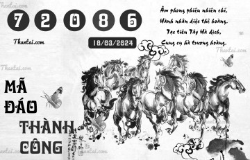 MÃ ĐÁO THÀNH CÔNG 18/03/2024