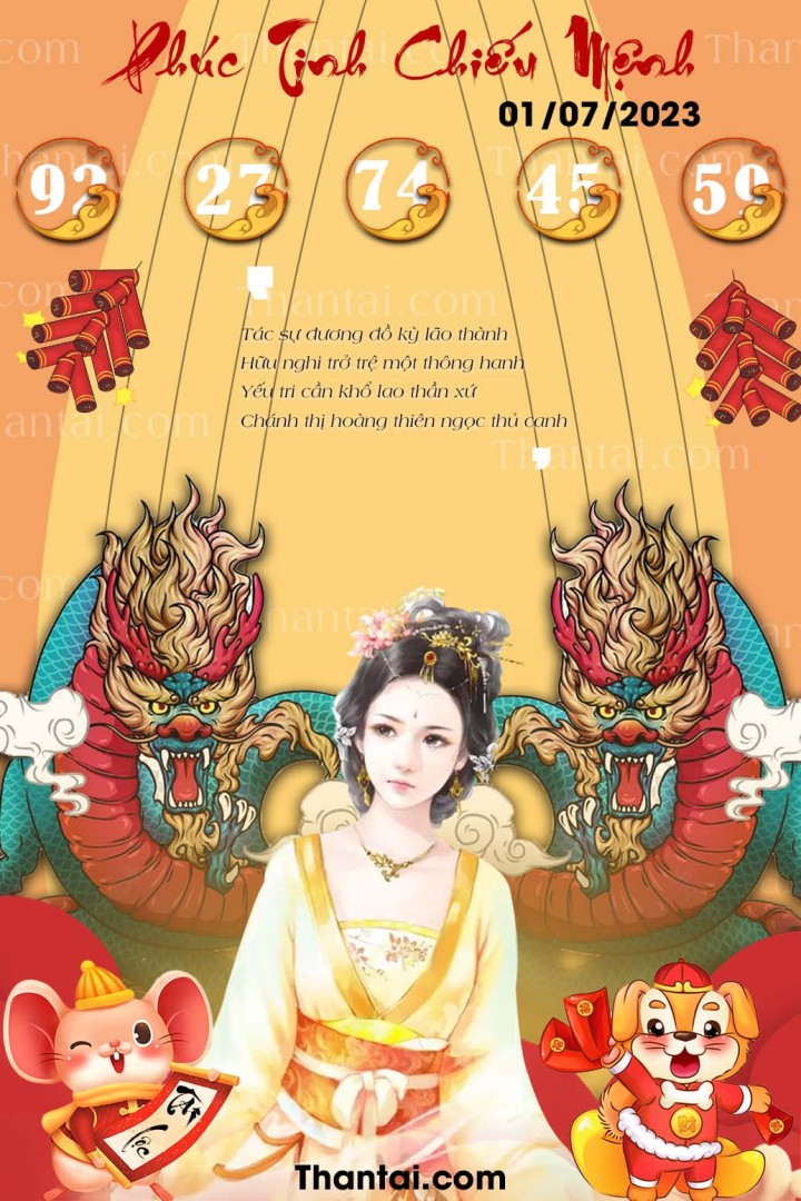 Phúc Tinh Chiếu Mệnh 16/06/2023