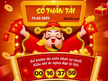 SỔ THẦN TÀI 19/03/2024