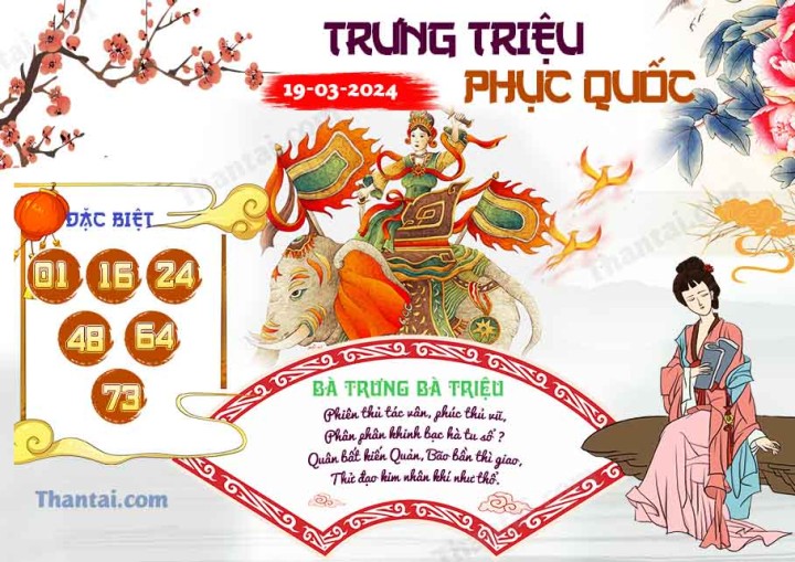Trưng Triệu Phục Quốc 04/03/2024