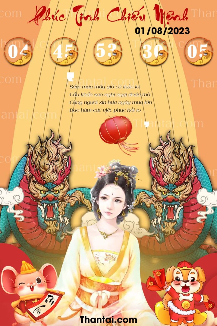 Phúc Tinh Chiếu Mệnh 17/07/2023