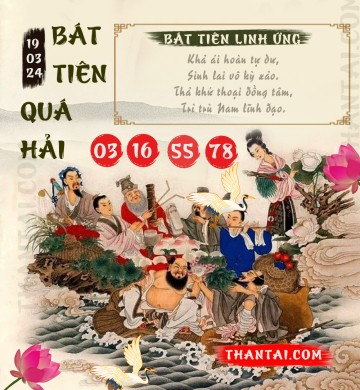 BÁT TIÊN QUÁ HẢI 19/03/2024