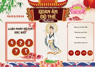 Quan Âm Độ Thế 19/03/2024